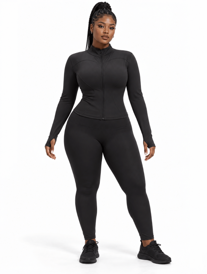 Hourglass Contour Zip Jacket