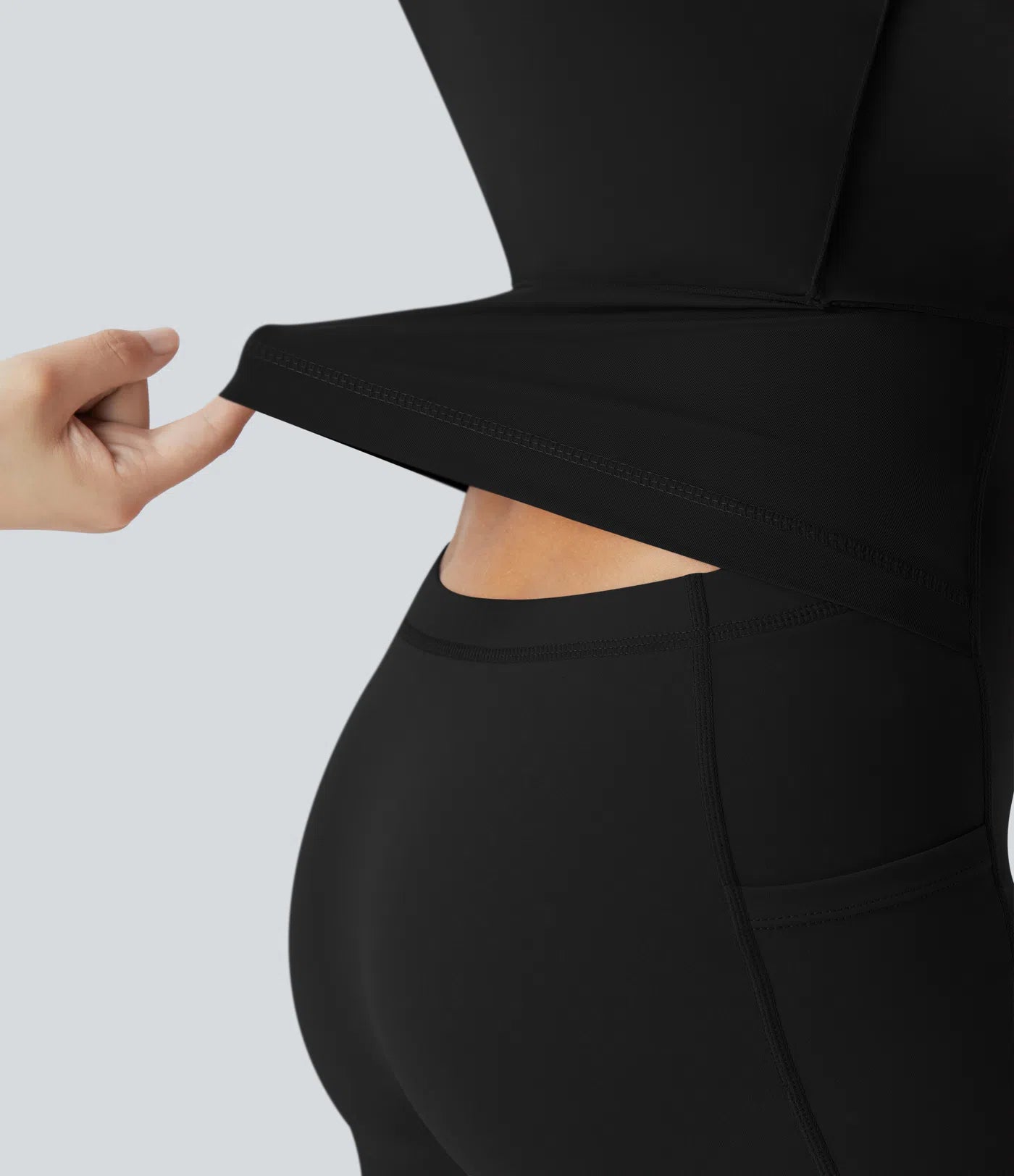 Breathable open-back twist sports dress