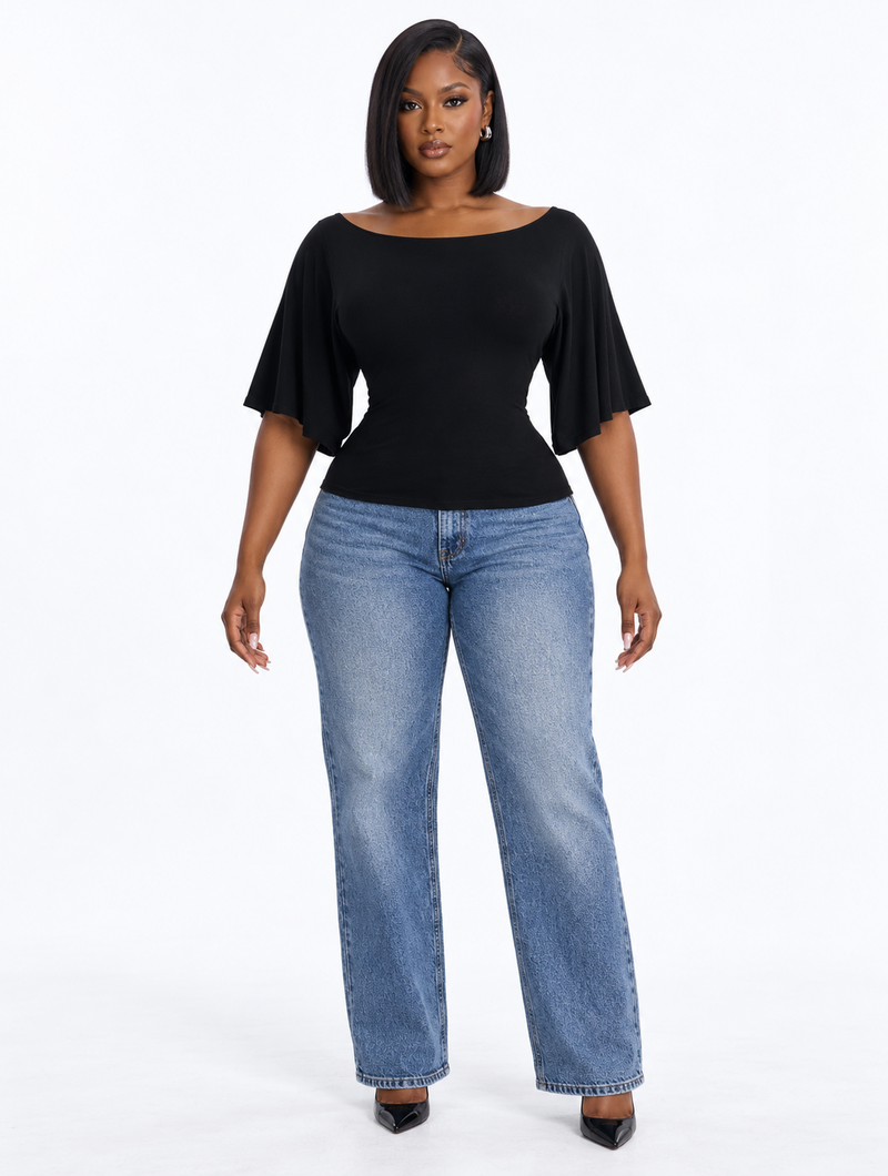 Butterfly Tie Back Top