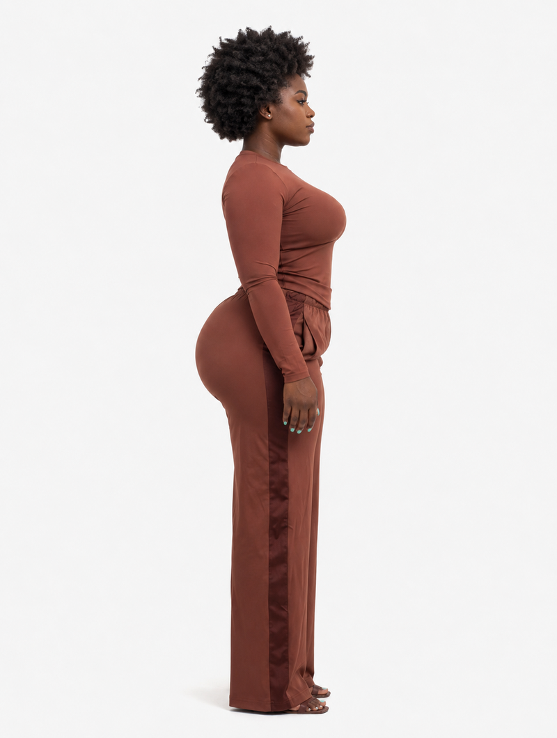 Wide Leg Lounge Set