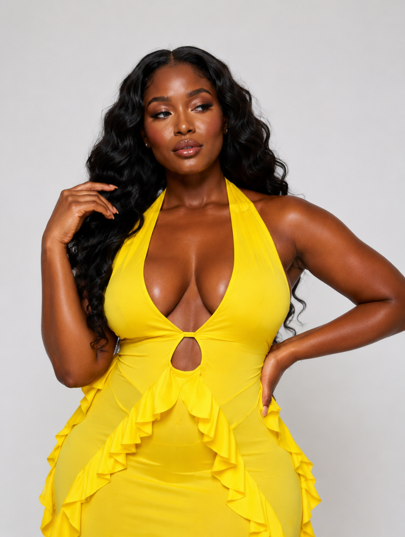 Sunshine Halter Maxi