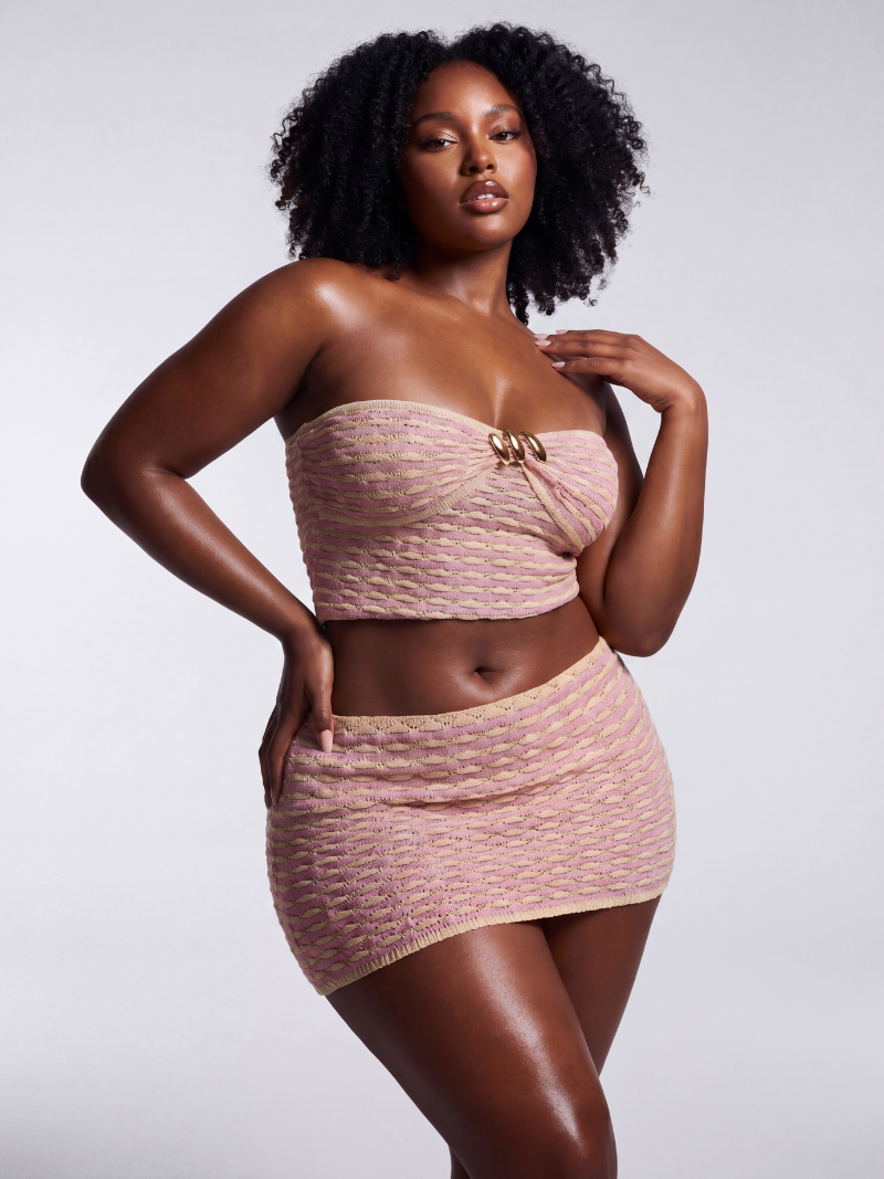 Sweet Stripe Knit Set