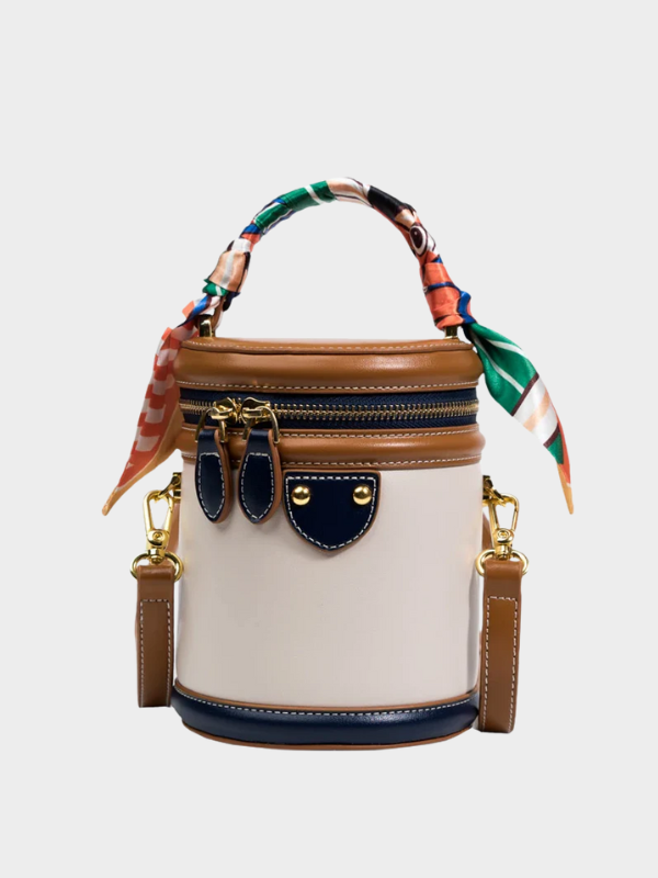 Leather Bucket Bag /Crossbody Bag