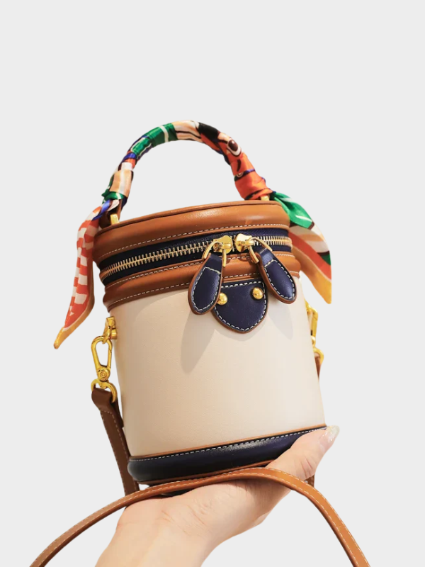 Leather Bucket Bag /Crossbody Bag
