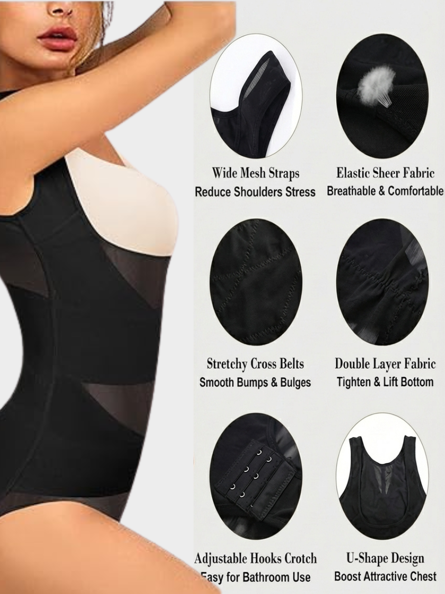 Body moldeador de doble control