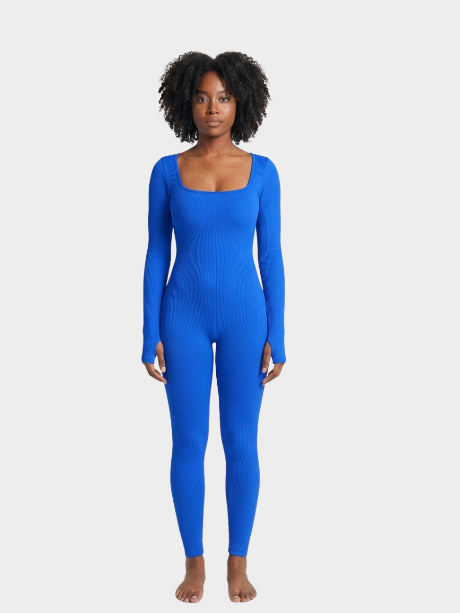Long Sleeve Sport Jumpsuits