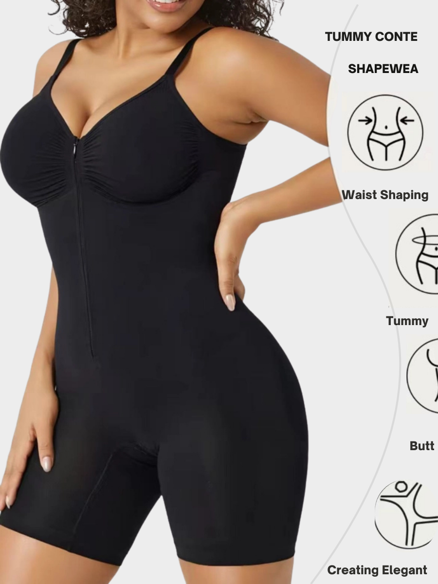 Sculpting Zipper Body Shaper