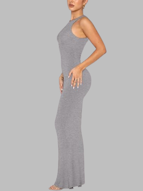 Hourglass Halter Lounge Dress