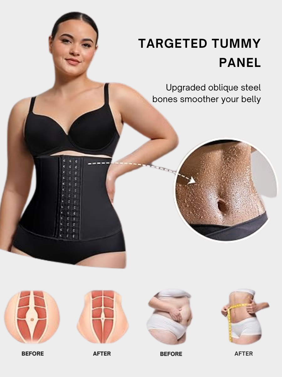 Latex Corset Sports Waist Hourglass Body Shaper