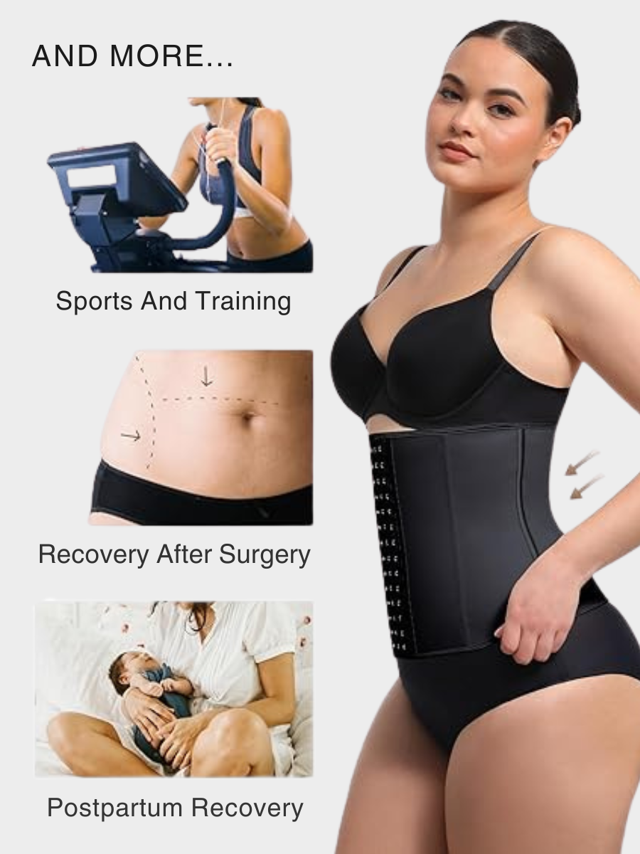 Latex Corset Sports Waist Hourglass Body Shaper