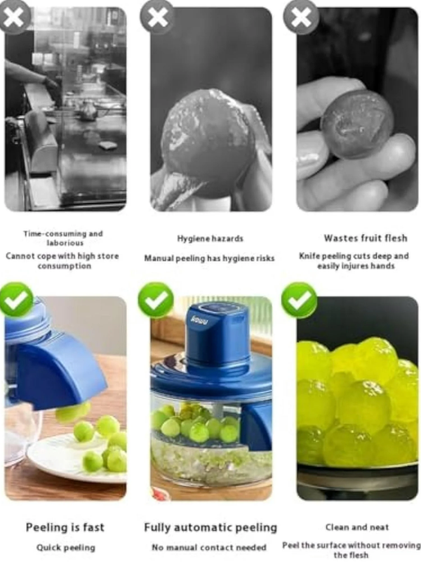 Automatic Fruit Peeling Machine