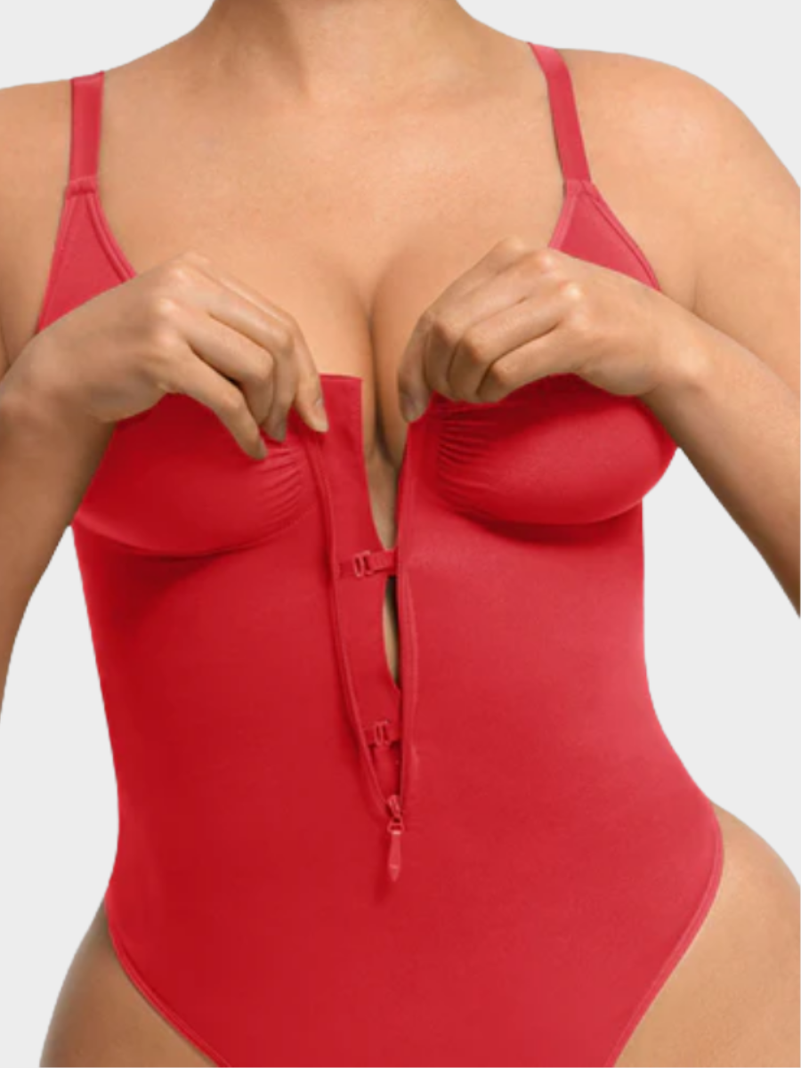 Seamless Zipper Shaping Bodysuit