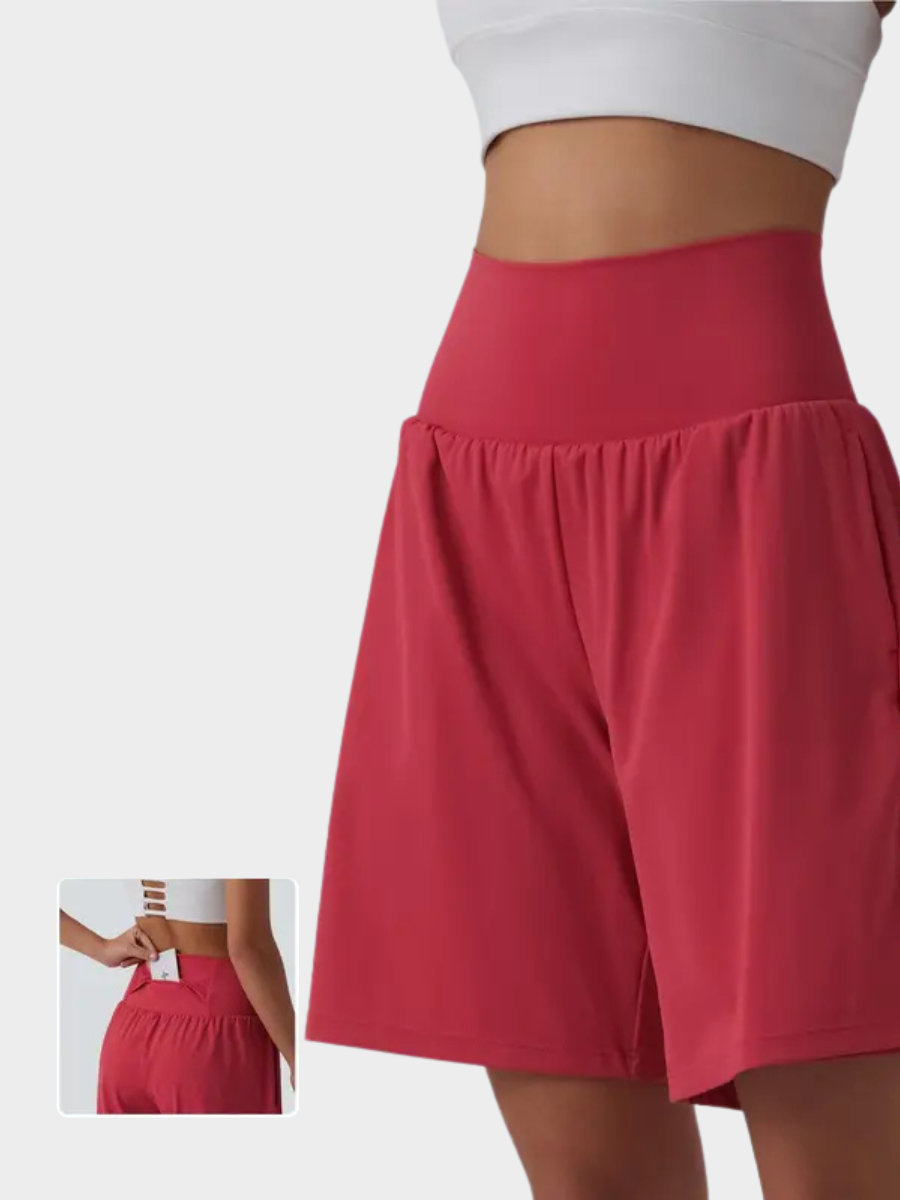 High Waisted Yoga Shorts