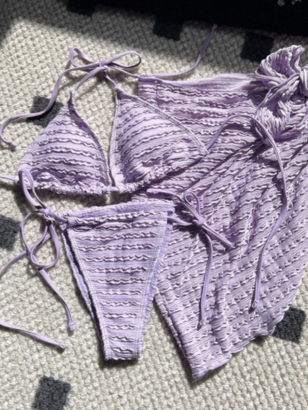 3-Piece Sarong Bikini
