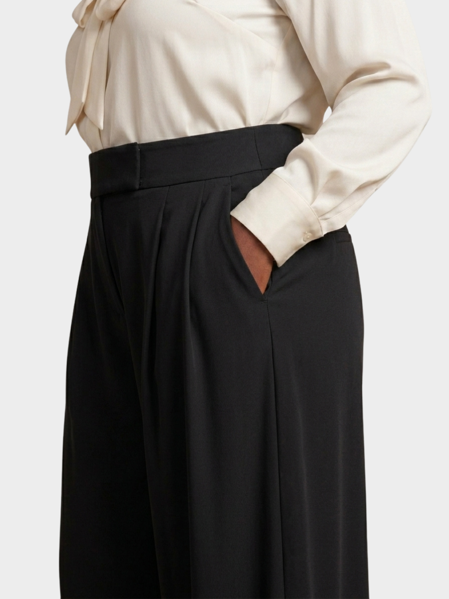 High-Waist Wide-Leg