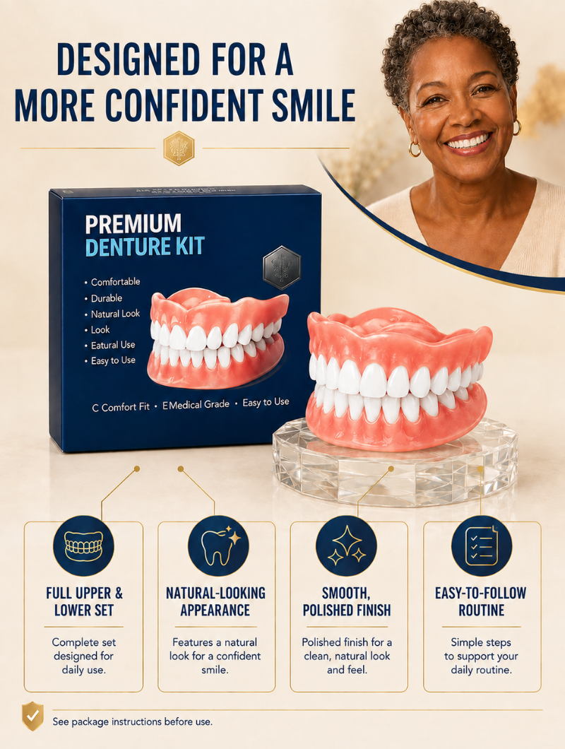 Natural Comfort Denture Kit
