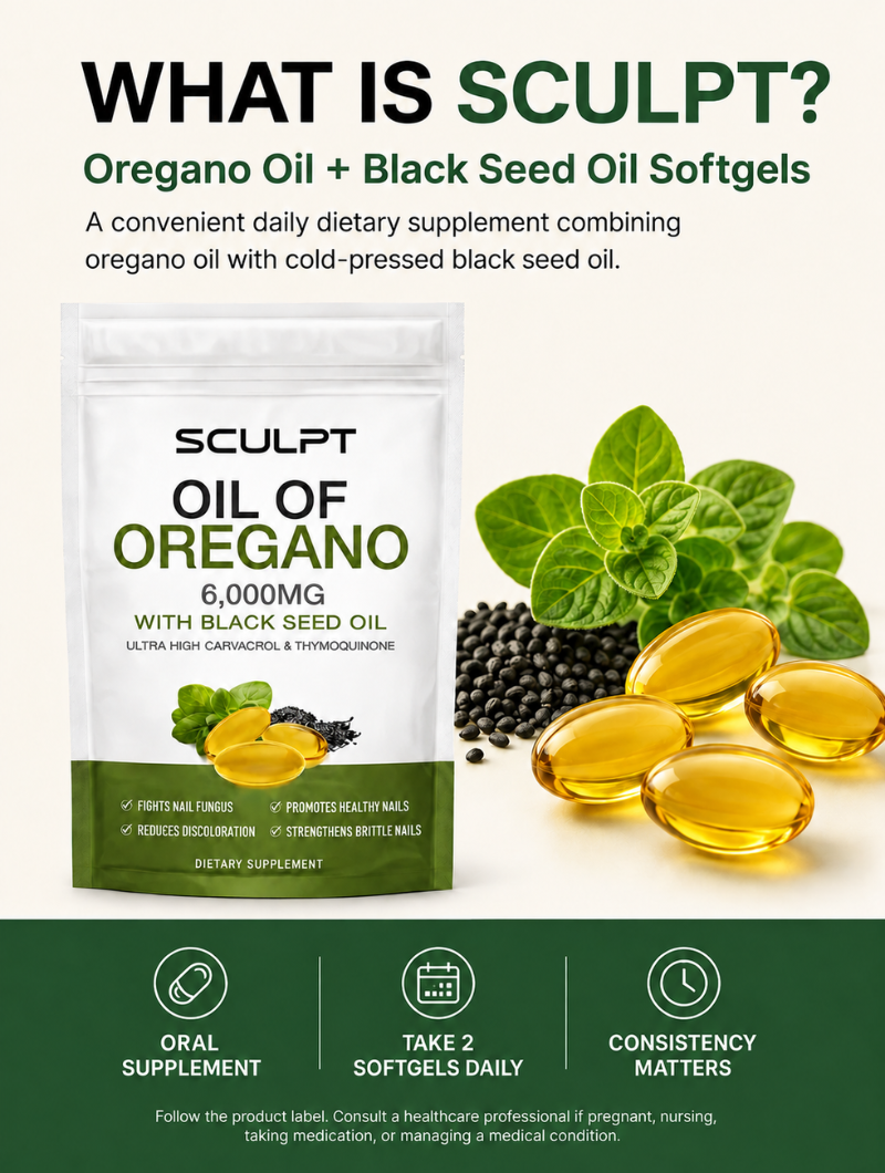 Oregano Black Seed Softgels