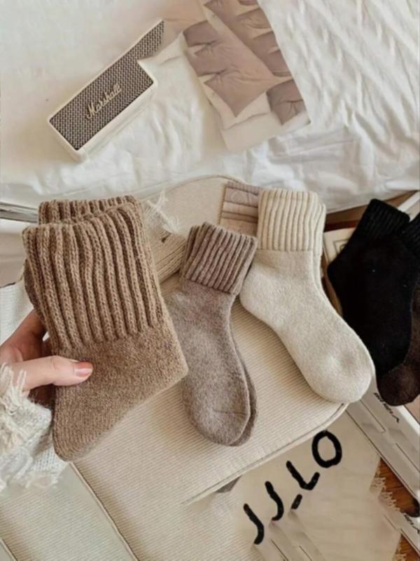 Cozy Soft Mid-Calf Socks-Pre black Friday sale