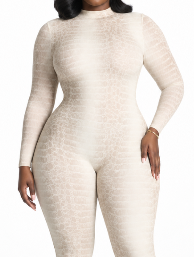 Cobra Contour Footed Jumpsuit