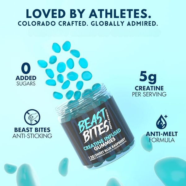 Beast Bites – Mit Kreatin angereicherte Gummibärchen