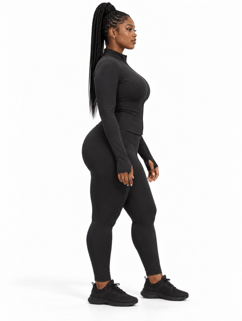 Hourglass Contour Zip Jacket