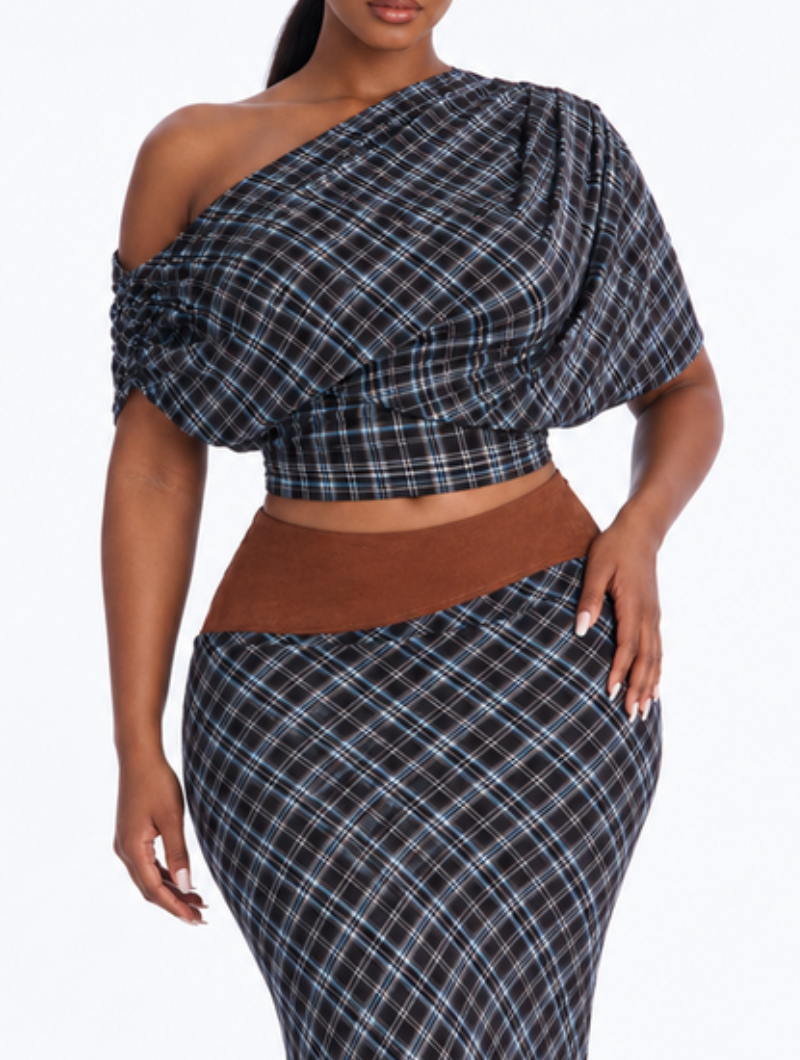 Rustic Drape Maxi Set
