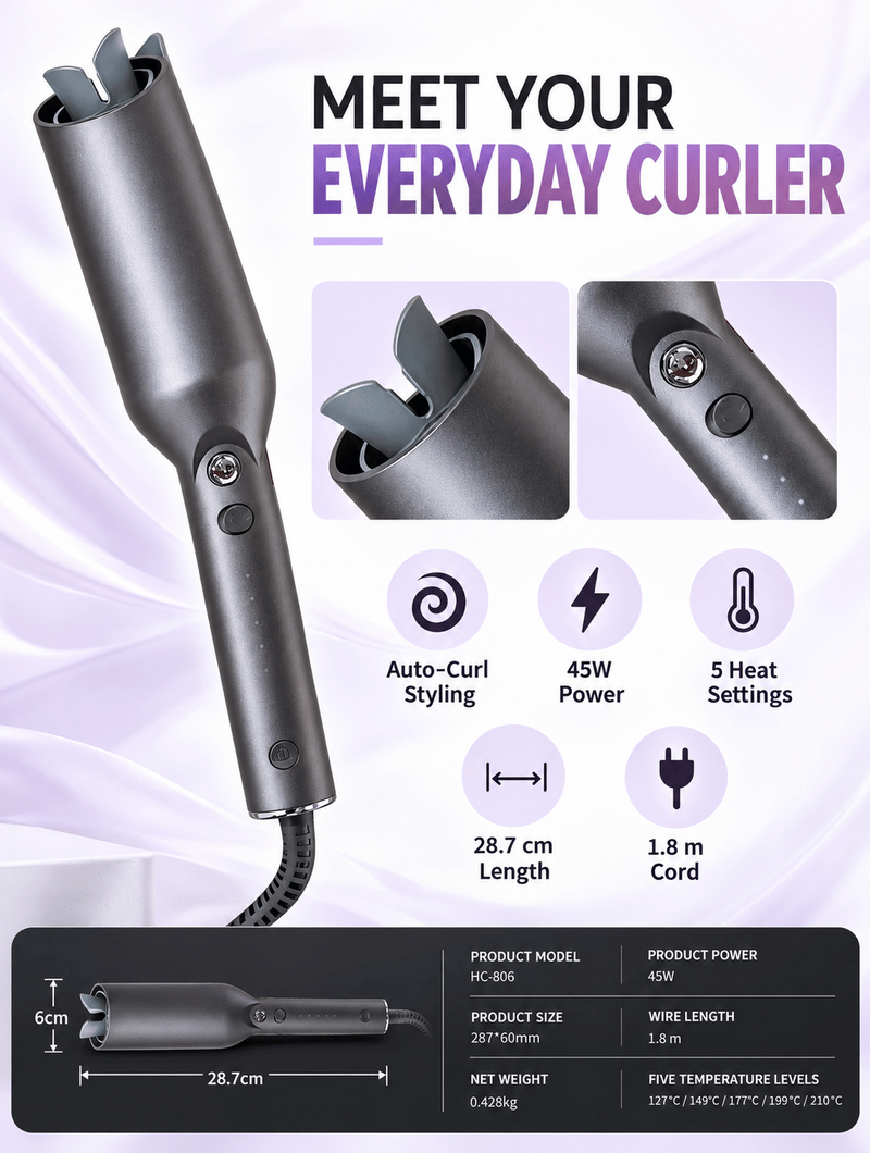Ionic Gloss Auto Curler