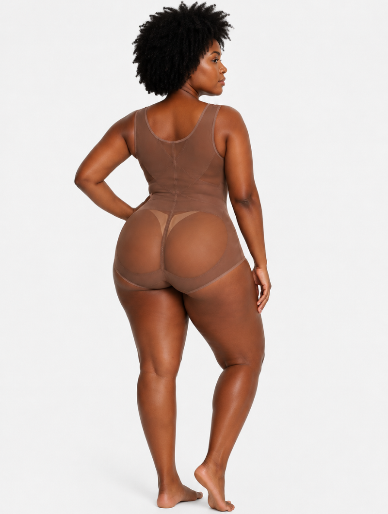 Open Bust Shaper Bodysuit