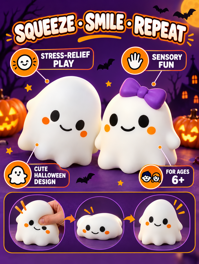 Boo Buddy Squeeze Toy