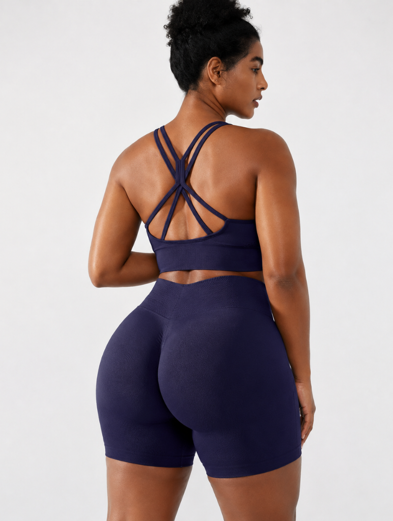 High Waist Scrunch Shorts