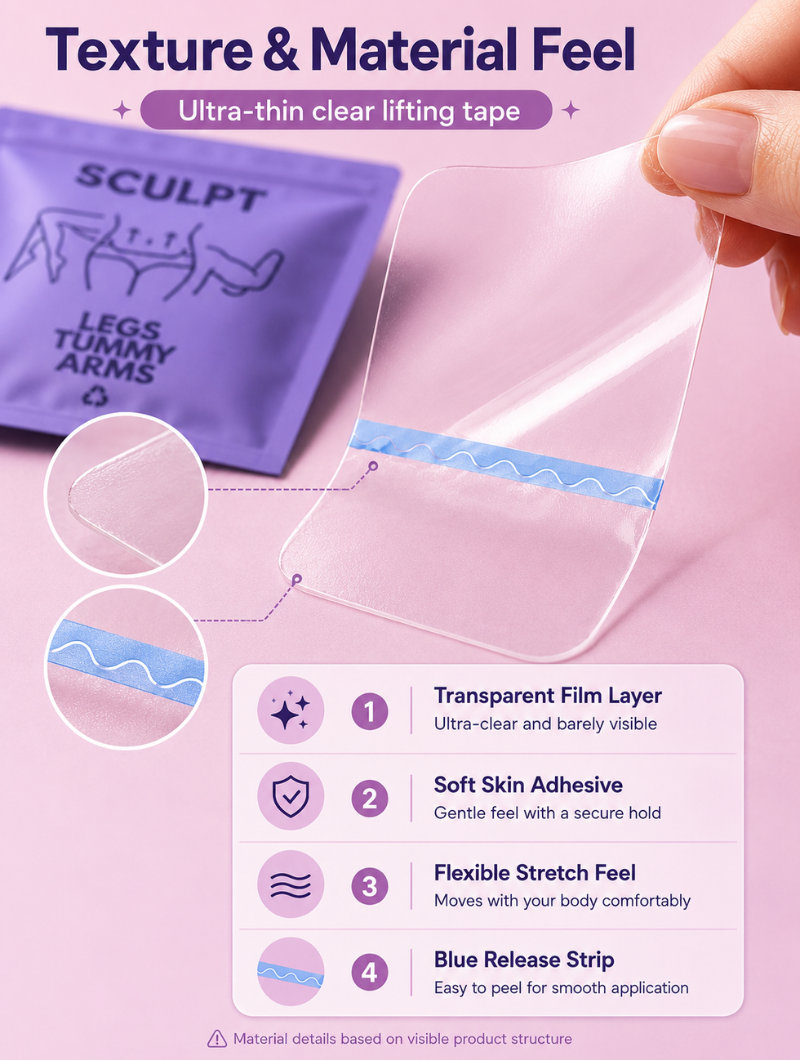 Invisible Skin Tightening Tape