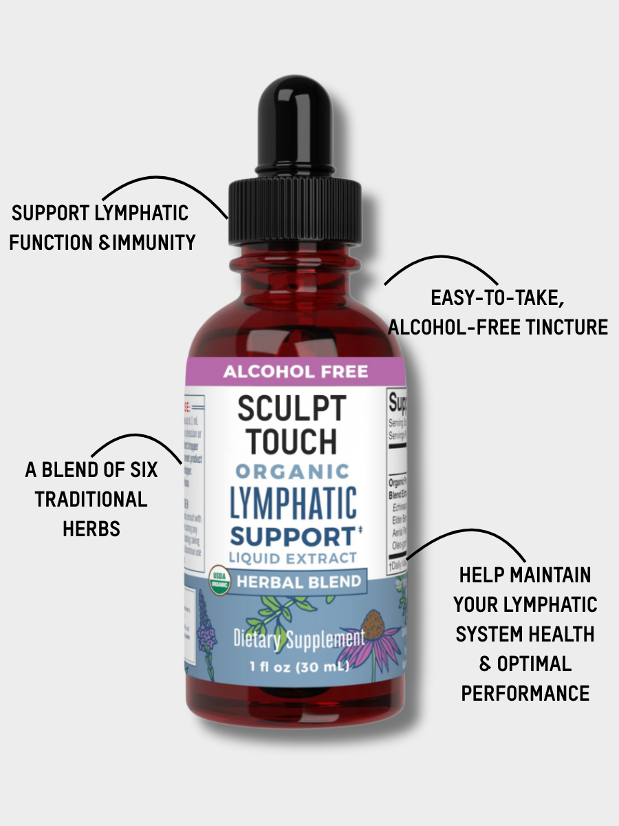 Organic Lymphatic Support Herbal Drops