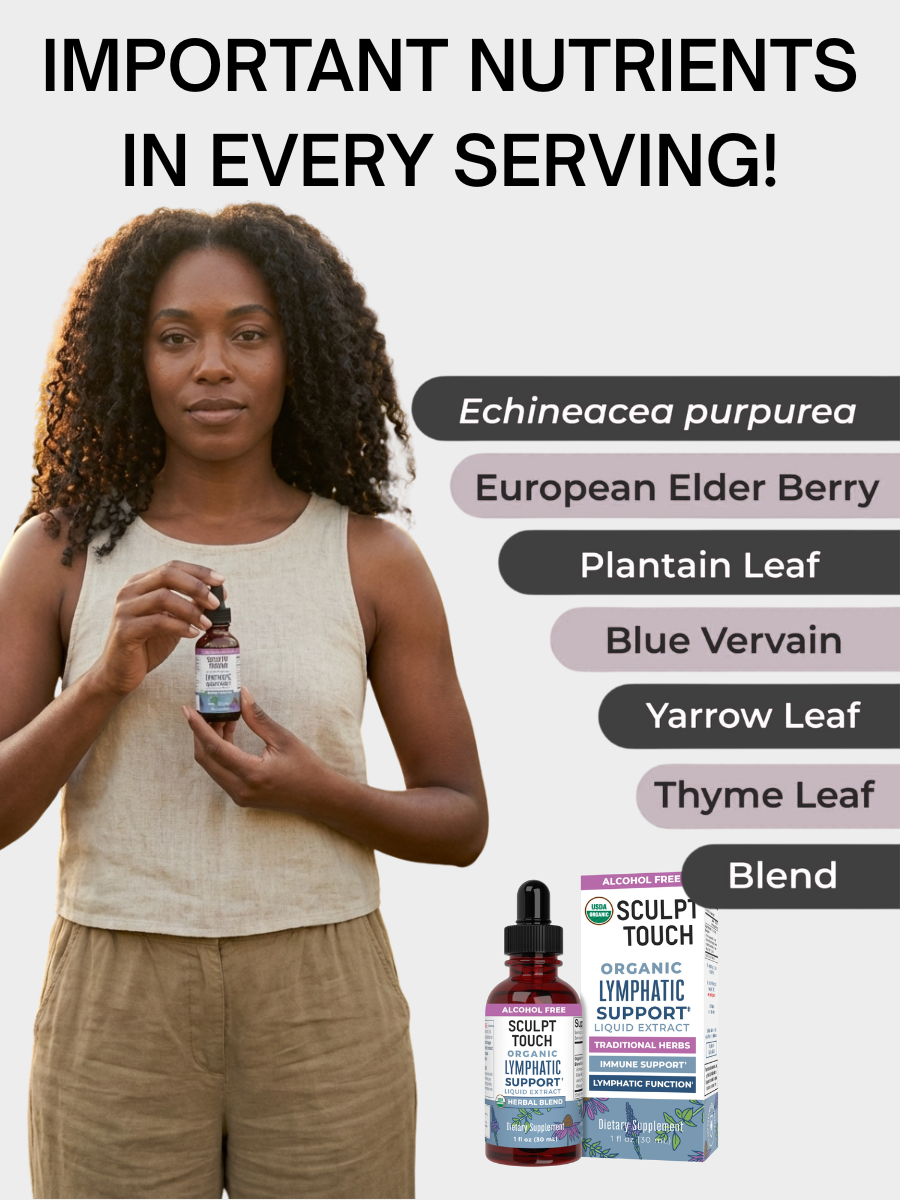 Organic Lymphatic Support Herbal Drops