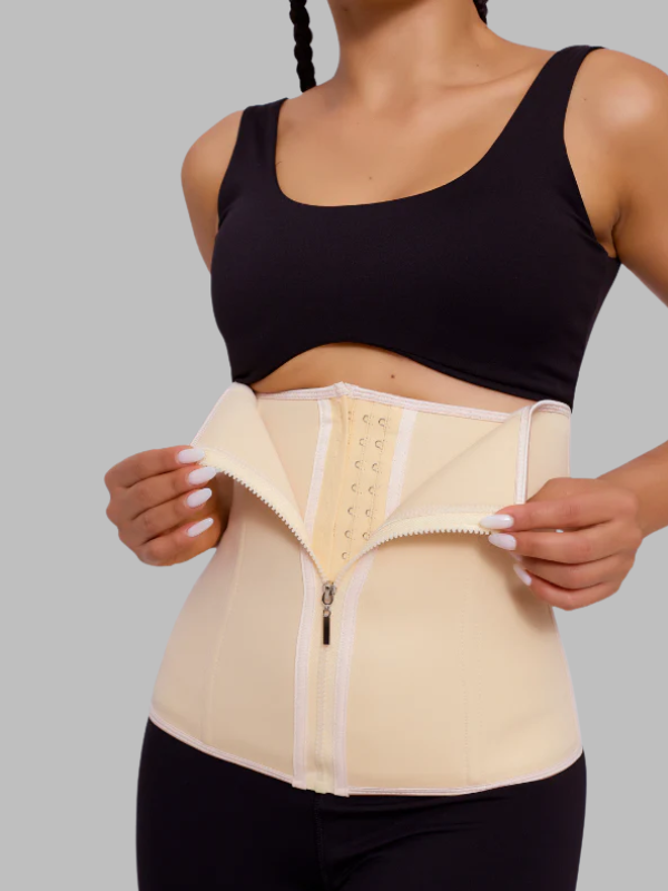 Zip & Breasted Body Shaper Tank Top