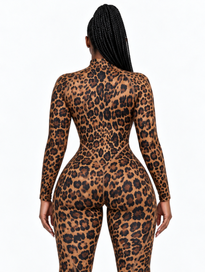Leopard Contour Catsuit