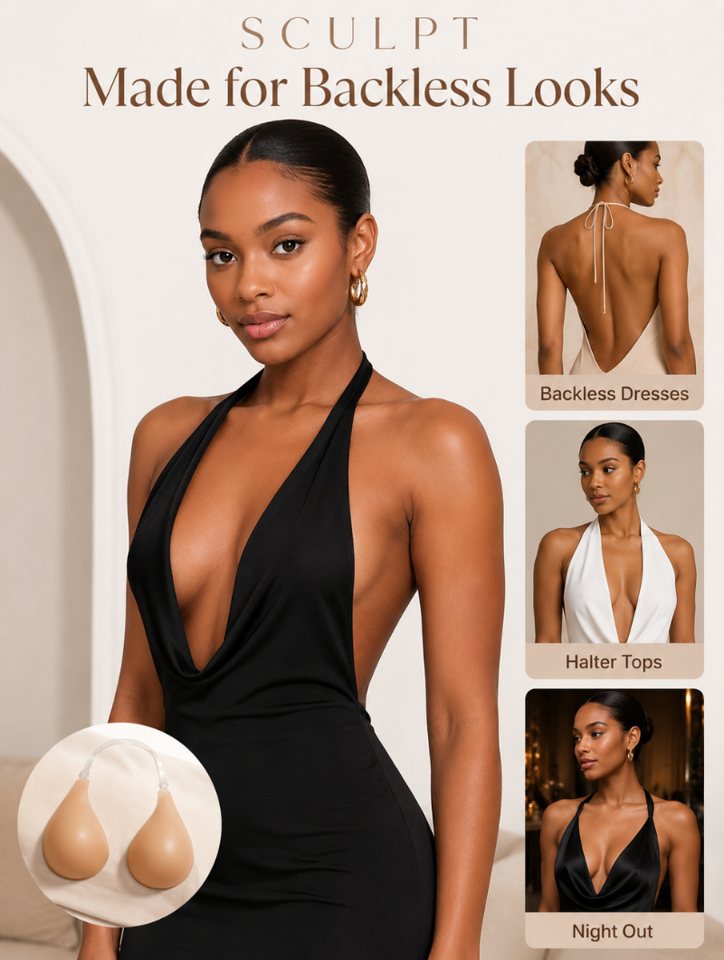 Invisible Lift Halter Bra