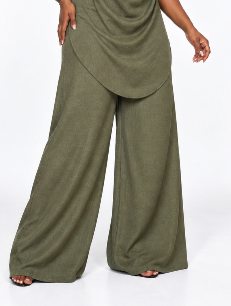 Effortless Drape Pant Set