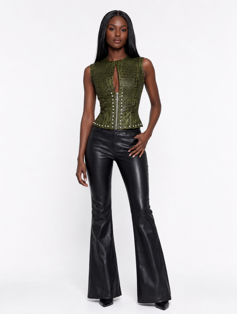 Croc Corset Flare Set