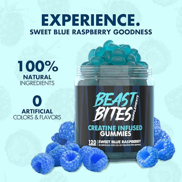 Beast Bites – Mit Kreatin angereicherte Gummibärchen
