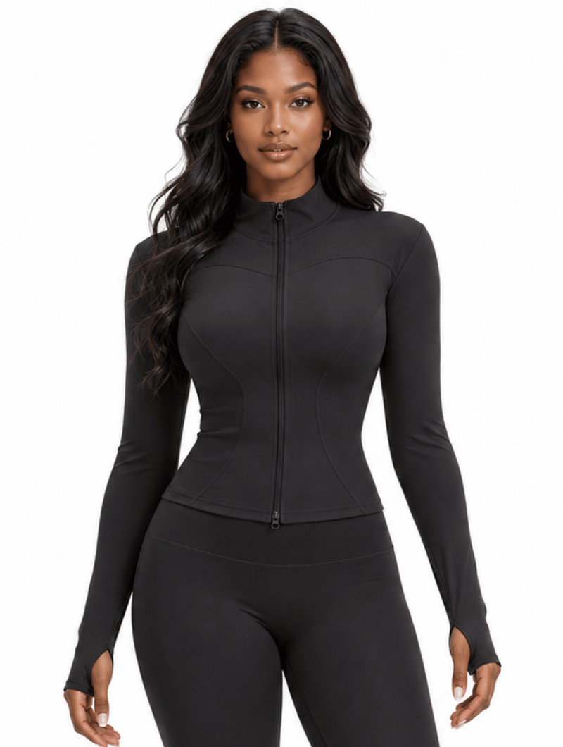 Hourglass Contour Zip Jacket