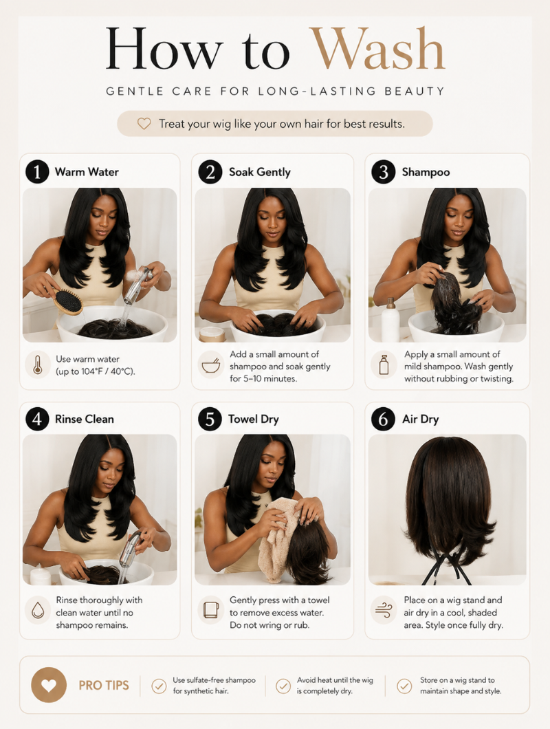 Silky Flow Layer Wig