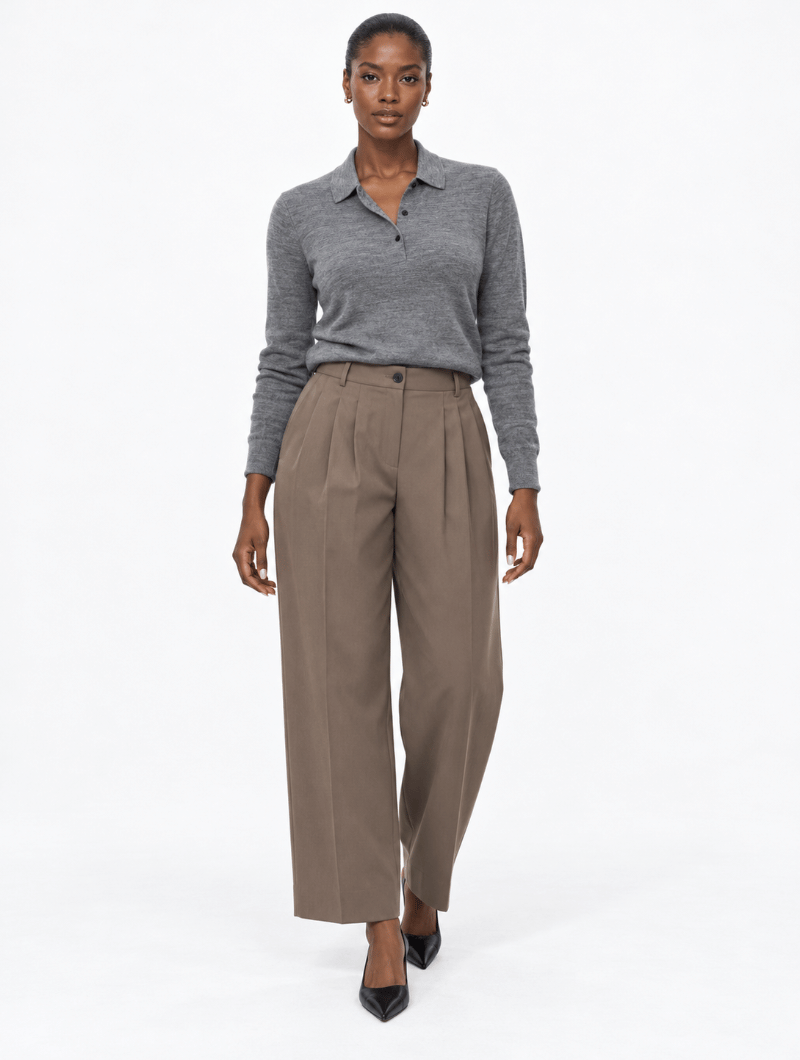 Modern Tailored Knit Set