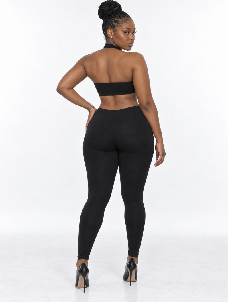 Cross Cutout Jumpsuit