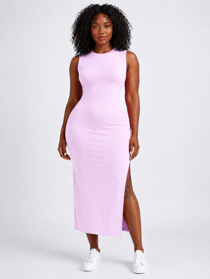 Effortless Slit Maxi Dress