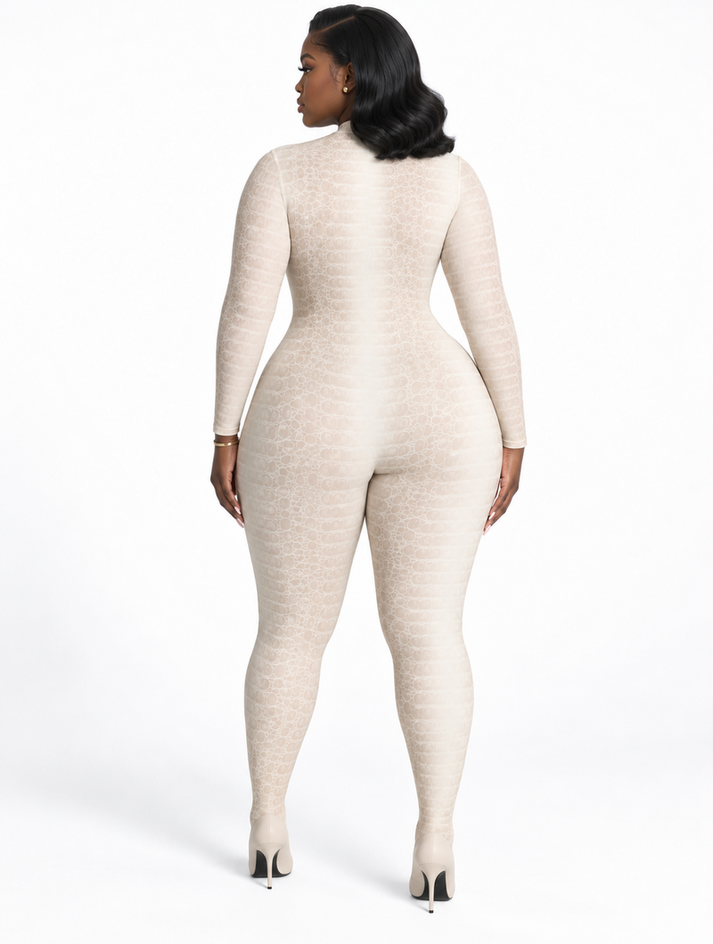 Cobra Contour Footed Jumpsuit