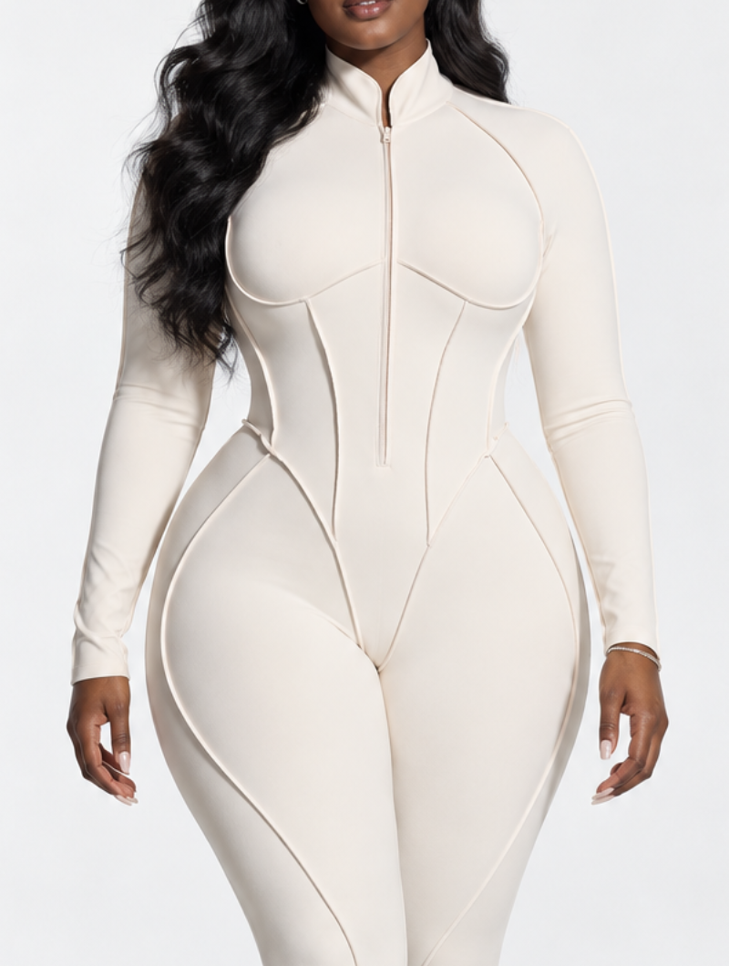 Hourglass Sculpt Cutout Jumpsuit