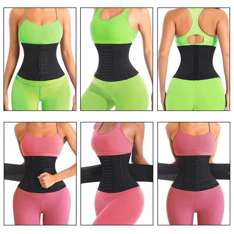 Mesh breathable high-strength waist trainer