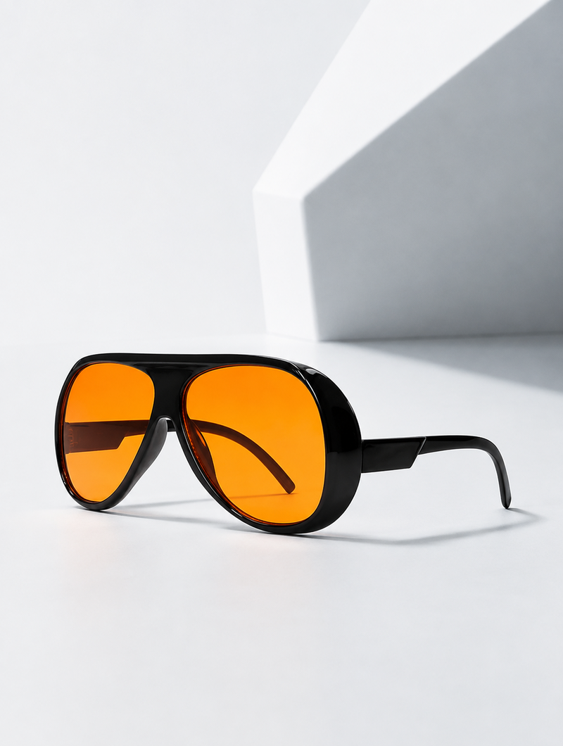 Retro Horizon Pilot Glasses