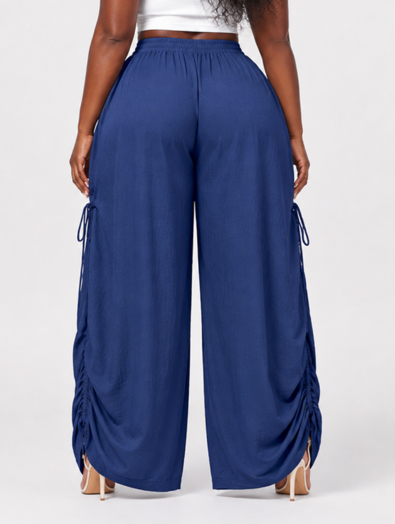 Ruched Pocket Balloon Pants