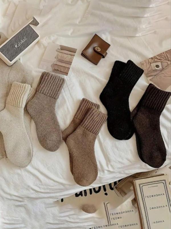 Cozy Soft Mid-Calf Socks-Pre black Friday sale